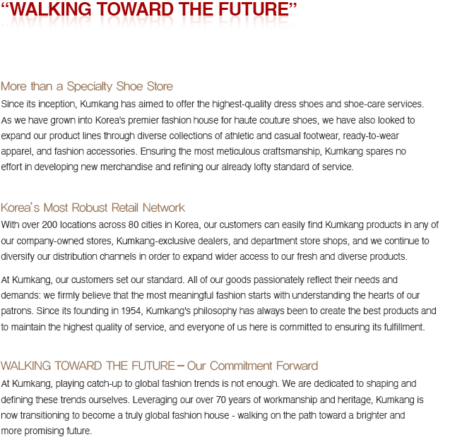 Walking for the Future